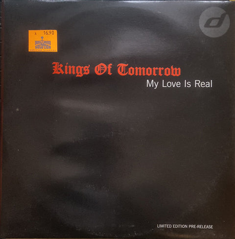 Kings Of Tomorrow : My Love Is Real (12", S/Sided, Ltd) - Vinyl Record