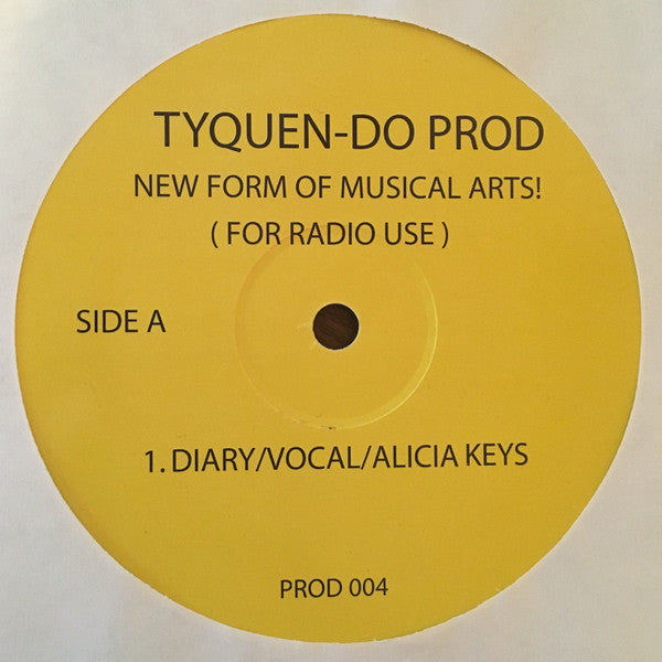 Alicia Keys : Diary (12", Unofficial)
