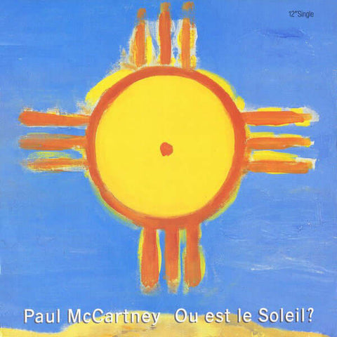 Paul McCartney : Ou Est Le Soleil? (12", Single) is available for sale at our shop at a great price. We have a huge collection of Vinyl's, CD's, Cassettes & other formats available for sale for music lovers - Vinyl Record