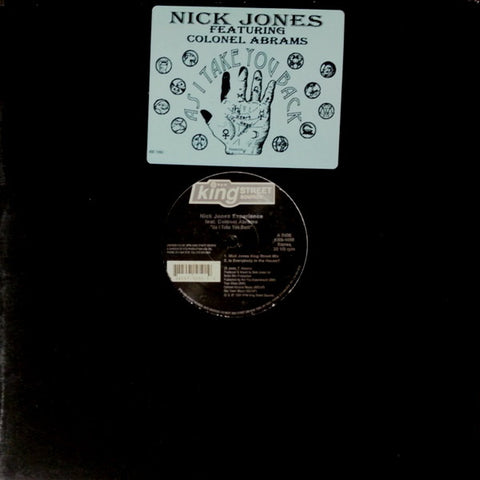 Nick Jones Experience Feat. Colonel Abrams : As I Take You Back (12") - Vinyl Record