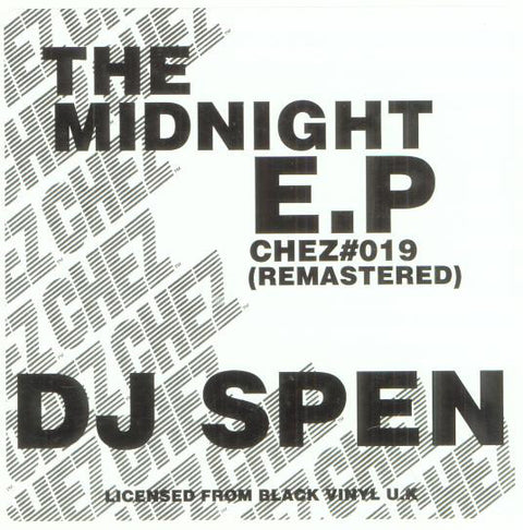 DJ Spen : The Midnight E.P (12", EP, RE) - Vinyl Record