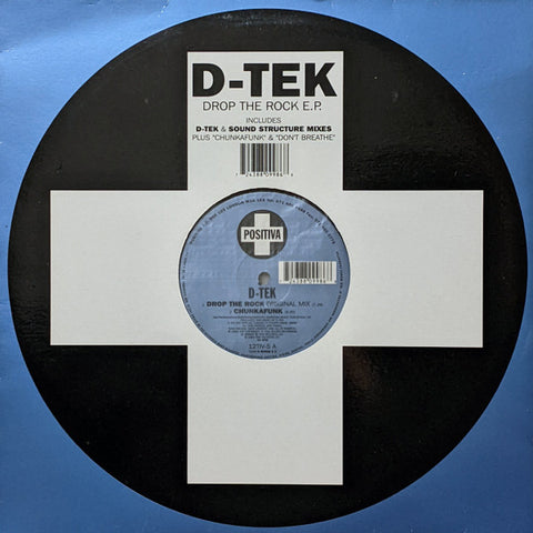 D-Tek : Drop The Rock E.P. (12", EP) - Vinyl Record