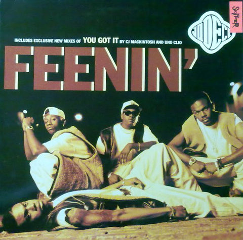 Jodeci : Feenin' (12", Single, 1/2) - Vinyl Record