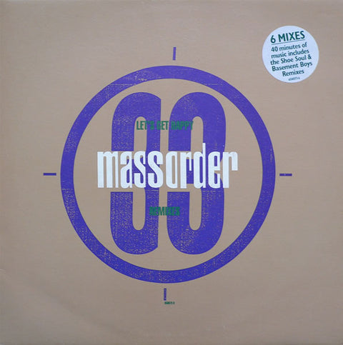 Mass Order : Let's Get Happy (Remixes) (12", Single) - Vinyl Record