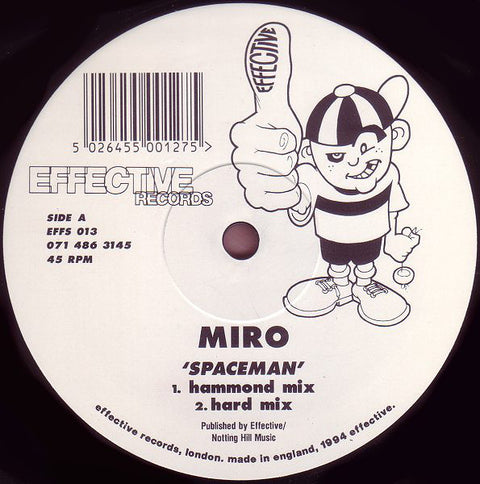 Miro (2) : Spaceman (12") - Vinyl Record