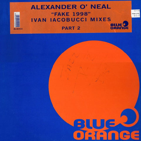 Alexander O'Neal : Fake 1998 (Ivan Iacobucci Mixes) (12", Par) - Vinyl Record