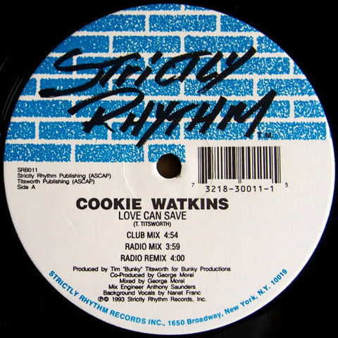 Cookie Watkins : Love Can Save (12") is available for sale at our shop at a great price. We have a huge collection of Vinyl's, CD's, Cassettes & other formats available for sale for music lovers - Vinyl Record