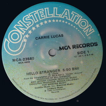 Carrie Lucas : Hello Stranger (12