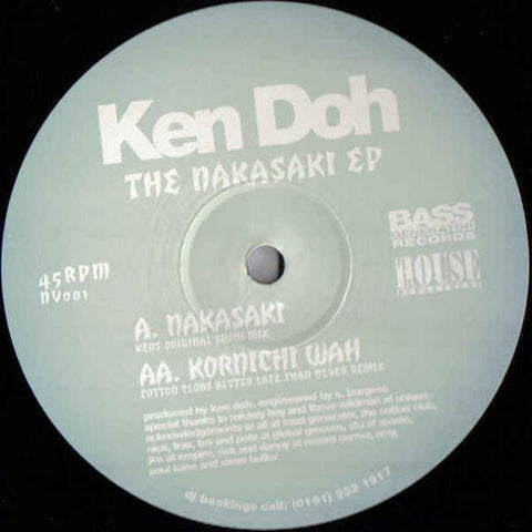 Ken Doh : The Nakasaki EP (12", EP) - Vinyl Record