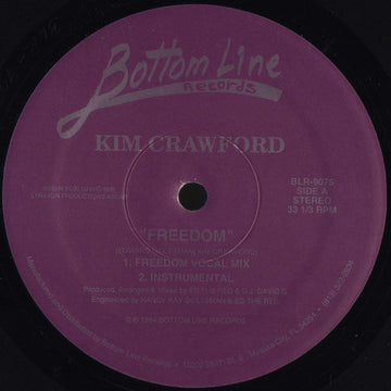 Kim Crawford : Freedom (12