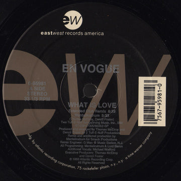 En Vogue : What Is Love (12