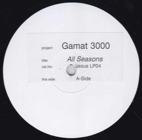 Gamat 3000 : All Seasons (2xLP, W/Lbl, Sti) - Vinyl Record