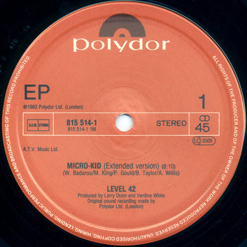 Level 42 : Micro-Kid (12