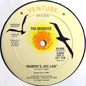 The Murphys : Murphy's Jive Law (12") - Vinyl Record