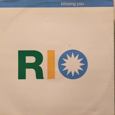 Rio (10) : Missing You (12") - Vinyl Record