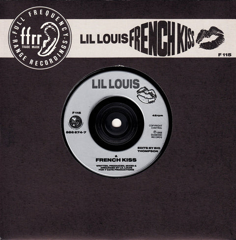 Lil Louis* : French Kiss (7", Single) - Vinyl Record