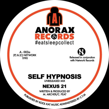 Nexus 21 - Self Hypnosis (Unreleased Mix) / Silicon (Live at the Brain) Vinly Record