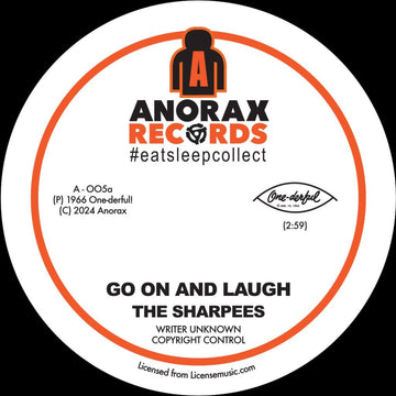 The Sharpees - Go On And Laugh / Tired Of Being Lonely Vinly Record