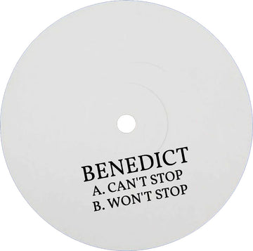 Benedict - Can't Stop Vinly Record