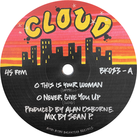 Cloud - This Is Your Woman - Artists Cloud Genre Brit-Funk, Reissue Release Date 17 Nov 2023 Cat No. BK083 Format 12" Vinyl - Backatcha Records - Backatcha Records - Backatcha Records - Backatcha Records - Vinyl Record