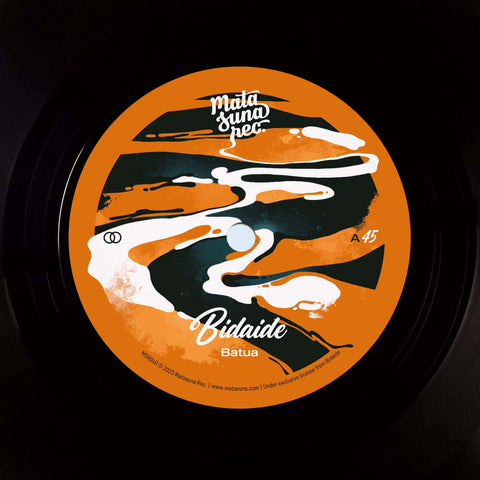 Bidaide - Batua | Love Me & Give Up - Artists Bidaide Style Funk Release Date 8 Mar 2024 Cat No. MSR040 Format 7" Vinyl - Matasuna Records - Matasuna Records - Matasuna Records - Matasuna Records - Vinyl Record