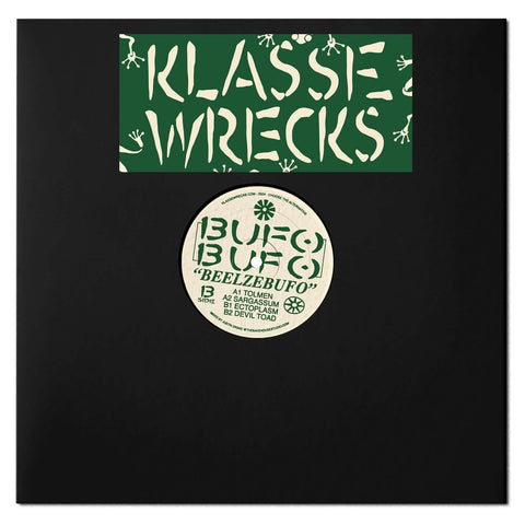 BufoBufo - Beelzebufo - Artists BufoBufo Style House, Electro, Tech House, Breakbeat Release Date 23 Feb 2024 Cat No. WRECKS049 Format 12" Vinyl - Klasse Wrecks - Klasse Wrecks - Klasse Wrecks - BufoBufo - Beelzebufo - Klasse Wrecks - Klasse Wrecks - Vinyl Record