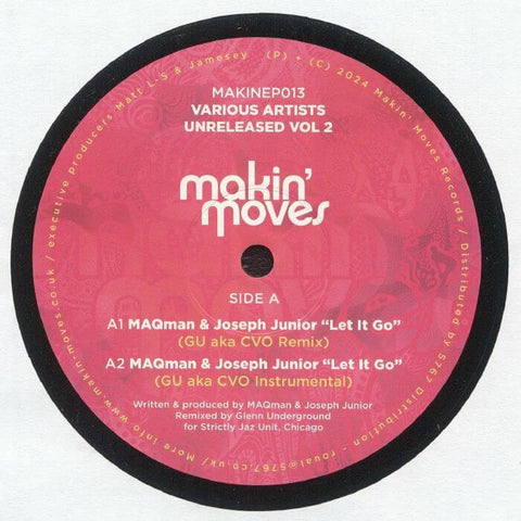 Artists MAQman & Joseph Junior Style Deep House Release Date 31 May 2024 Cat No. MAKINEP013 Format 12" Vinyl - Makin' Moves - Vinyl Record