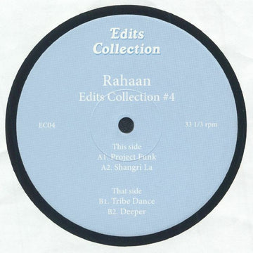 Rahaan - Edits Collection 4 Vinly Record