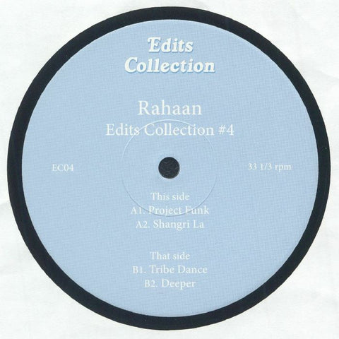 Rahaan - Edits Collection 4 - Vinyl Record