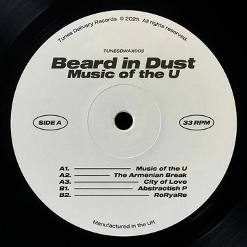 Beard In Dust - Music Of The U Vinly Record