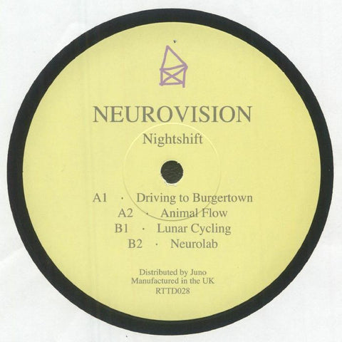 NEUROVISION - Nightshift 1 - Vinyl Record