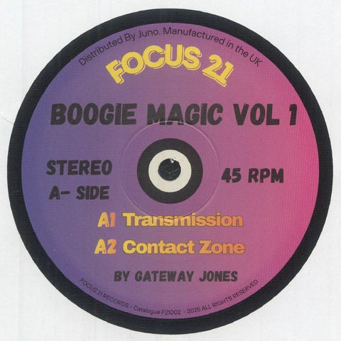 GATEWAY JONES - Boogie Magic Vol 1 1 - Vinyl Record