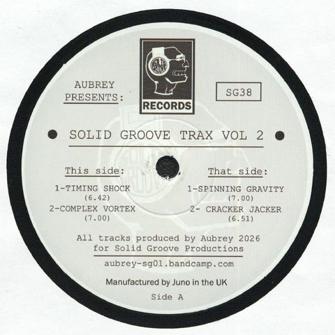 Aubrey - Solid Groove Trax Vol 2 1 - Vinyl Record