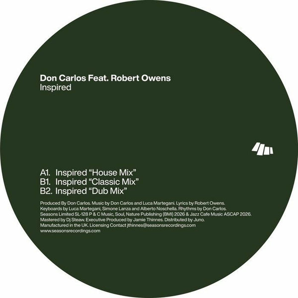 Don CARLOS feat ROBERT OWENS - Inspired 1