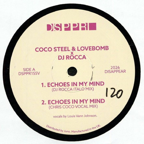 Coco Steel & Lovebomb / DJ Rocca - Echoes In My Mind / Mama Sol Mama Africa
