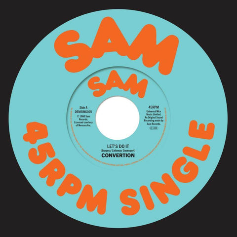 Convertion - Let's Do It - Artists Convertion Genre Disco, Boogie, Reissue Release Date 7 Jul 2023 Cat No. DEMSING025 Format 7" Vinyl - Demon Singles Club - Vinyl Record