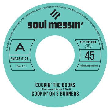 Cookin' on 3 Burners - Cookin' the Books / Give a Little Bit More Vinly Record