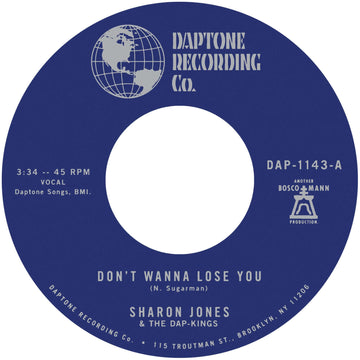 Sharon Jones & The Dap-Kings - Lose You - Artists Sharon Jones & The Dap-Kings Style Soul Release Date 19 Apr 2024 Cat No. DAP1143 Format 7