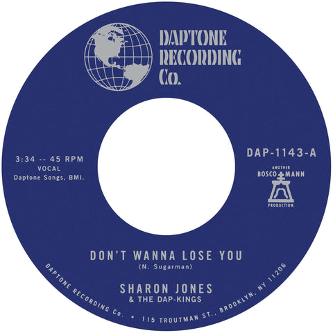 Sharon Jones & The Dap-Kings - Lose You - Artists Sharon Jones & The Dap-Kings Style Soul Release Date 19 Apr 2024 Cat No. DAP1143 Format 7" Vinyl - Daptone Records - Daptone Records - Daptone Records - Daptone Records - Vinyl Record