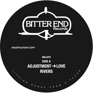 Bitter End - Adjustment->Love Vinly Record