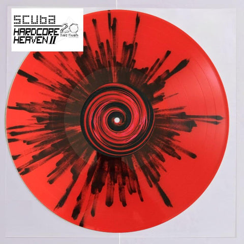 Scuba - Hardcore Heaven II - Artists Scuba Genre Hardcore Release Date 6 Oct 2023 Cat No. HF057 Format 12" Transparent Red Vinyl With Black Splatter - Hotflush - Hotflush - Hotflush - Hotflush - Vinyl Record