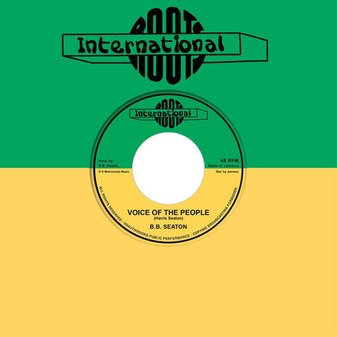 B.B. Seaton - Voice of the People - Artists B.B. Seaton Style Roots Reggae Release Date 1 Jan 2020 Cat No. JAMWAX27 Format 7" Vinyl - Jamwax - Jamwax - Jamwax - Jamwax - Vinyl Record