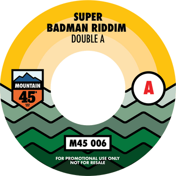 Double A / James Nasty - Super Badman Riddim / Fan Dem Off - Artists Double A / James Nasty Style Dancehall Release Date 29 Mar 2024 Cat No. M45006 Format 7