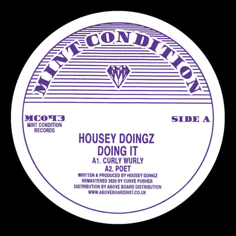 Housey Doingz - Doing It - Artists Housey Doingz Genre Tech House, Reissue Release Date 24 Nov 2023 Cat No. MC043 Format 12" Vinyl - Mint Condition - Mint Condition - Mint Condition - Mint Condition - Vinyl Record