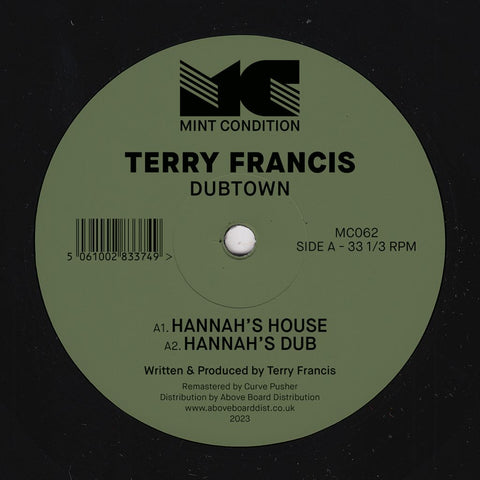 Terry Francis - Dubtown - Vinyl Record