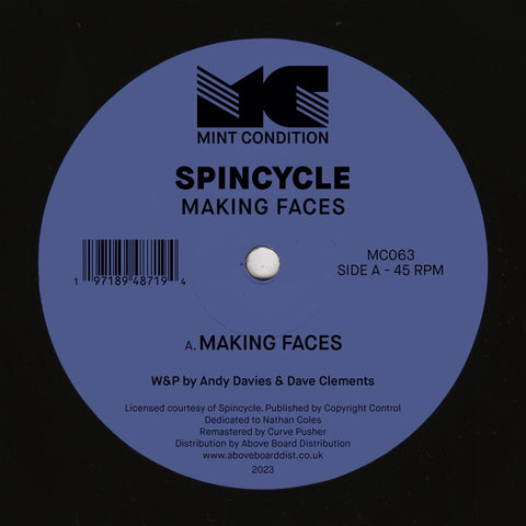 Spincycle - Making Faces - Vinyl Record