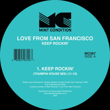 Love From San Francisco - Keep Rockin' (Incl. Unreleased Mixes) Vinly Record