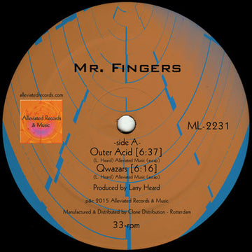 Mr Fingers - Mr Fingers 2016 Vinly Record