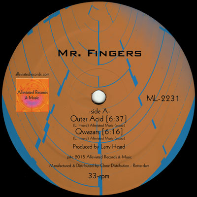 Mr Fingers - Mr Fingers 2016 - Vinyl Record