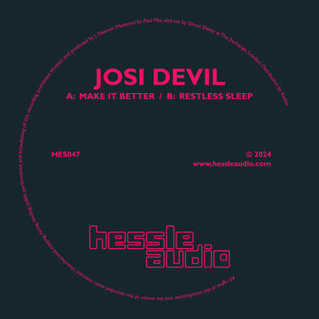 Josi Devil - Make It Better / Restless Sleep Vinly Record